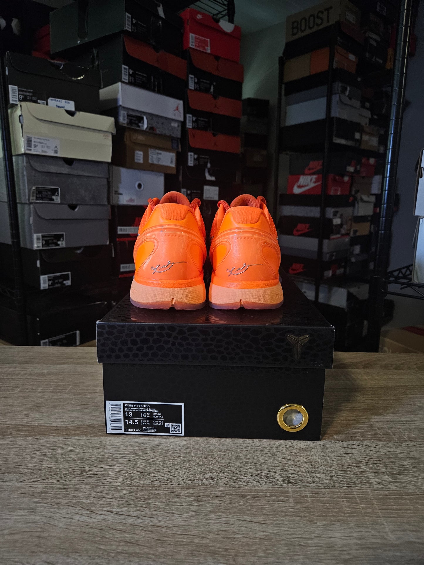 Size 13 - Zoom Kobe 6 Protro Total Orange