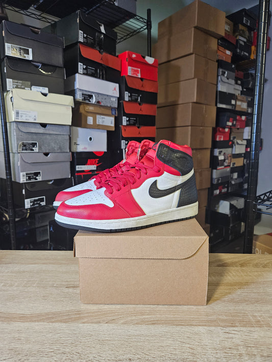 Size 10.5 - AJ 1 Retro OG High Satin Red