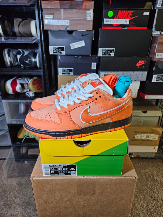 Size 8.5 - Dunk Low SB x Concepts Orange Lobster