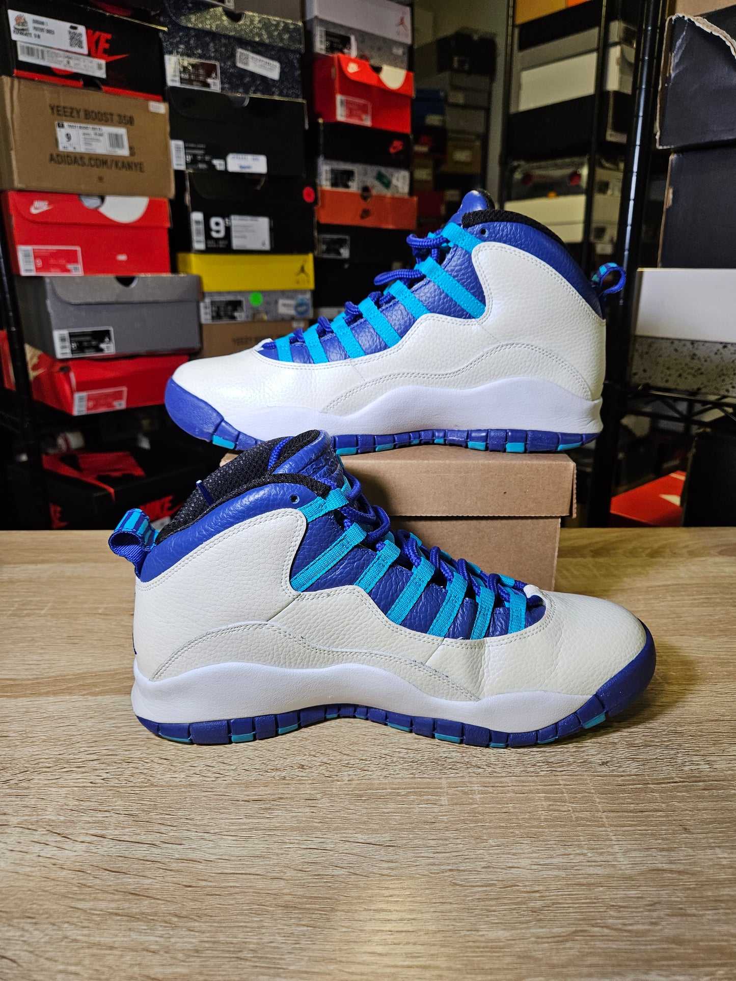 Size 10 - AJ 10 Retro Charlotte Hornets