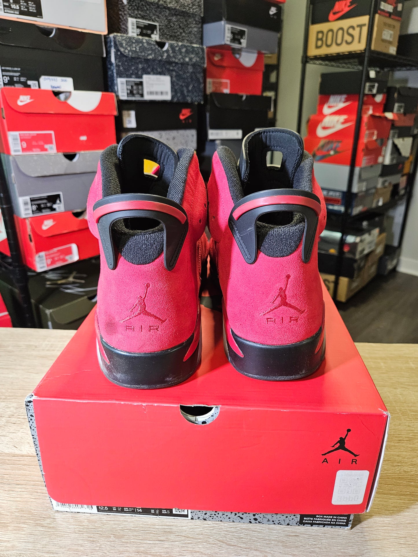 Size 12.5 - AJ 6 Retro Toro Bravo