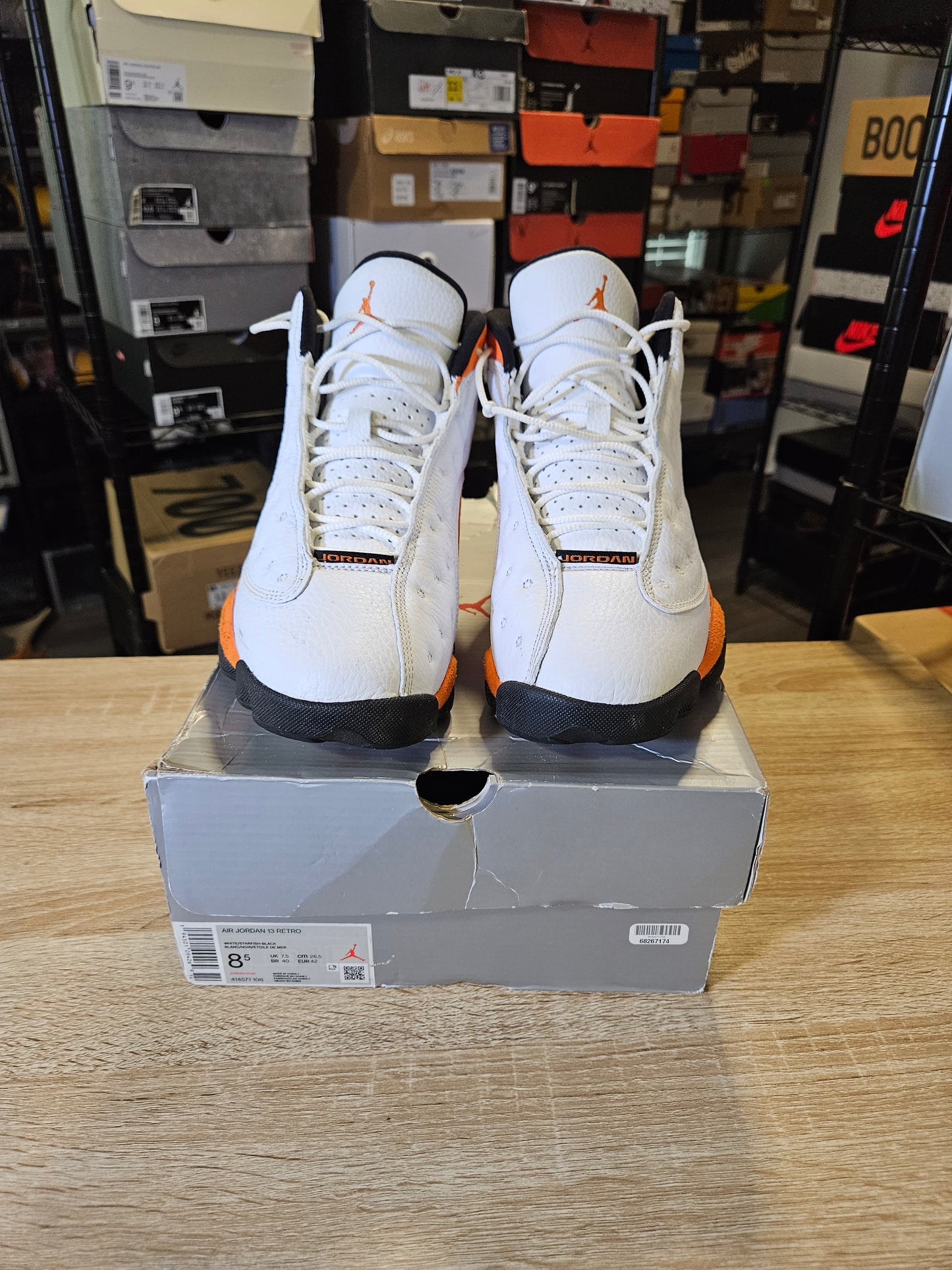 Size 8.5 - AJ 13 Retro Starfish