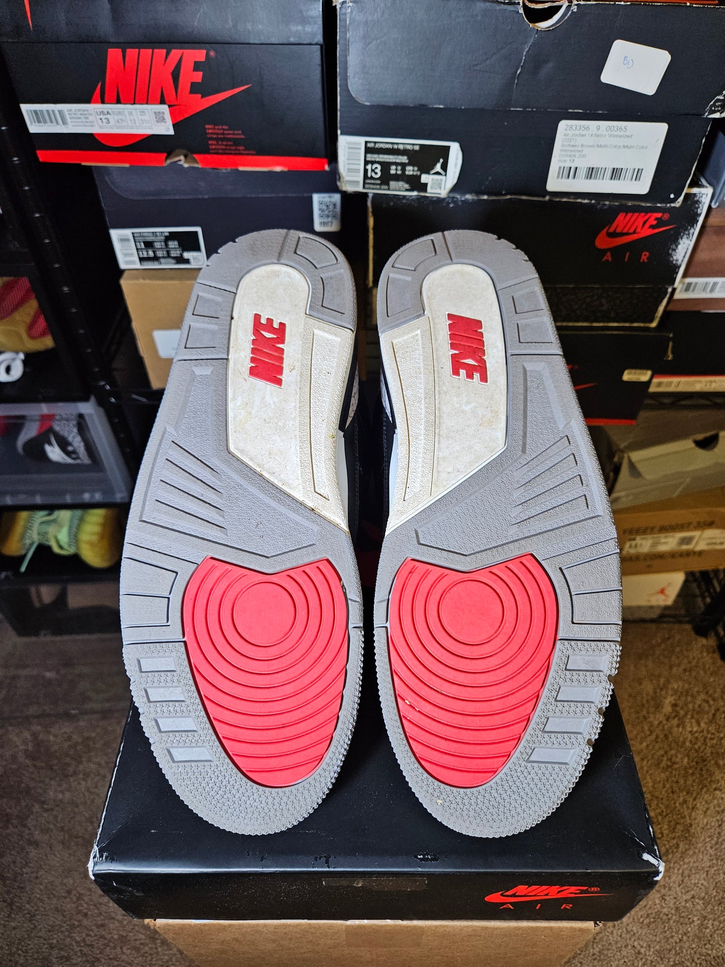 Size 11.5 - AJ 3 Retro OG 2024 Black Cement