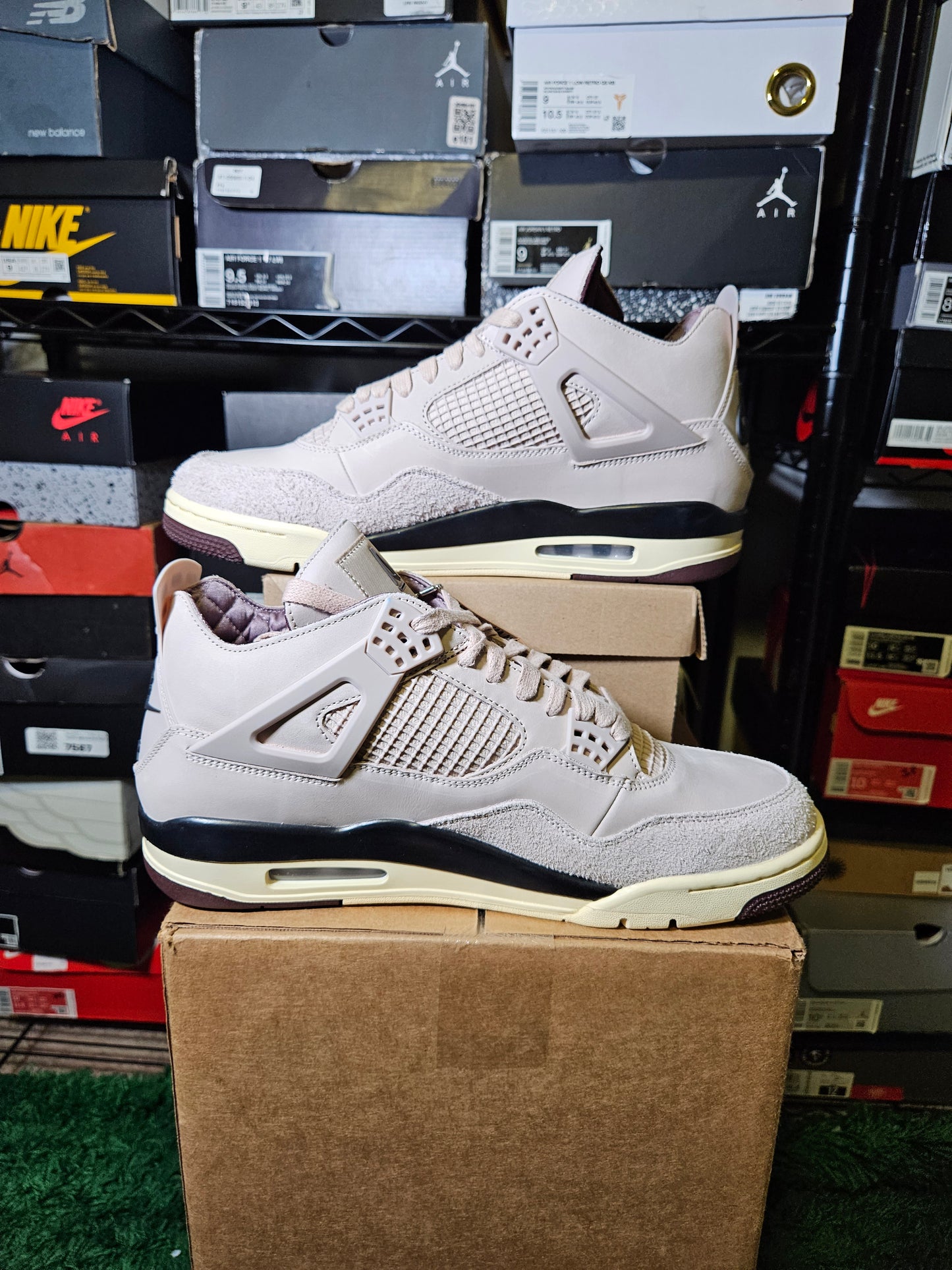 Size 14W/12.M - A Ma Maniére x AJ 4 Retro While You Were Sleeping