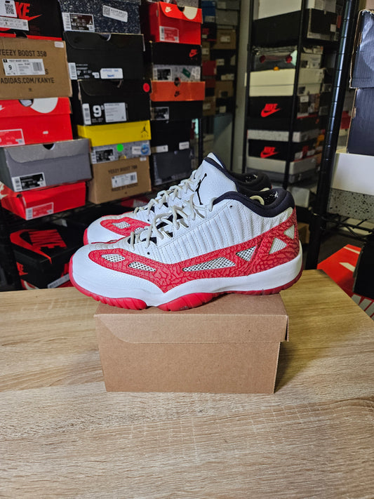 Size 10 - AJ 11 Retro IE Low Gym Red