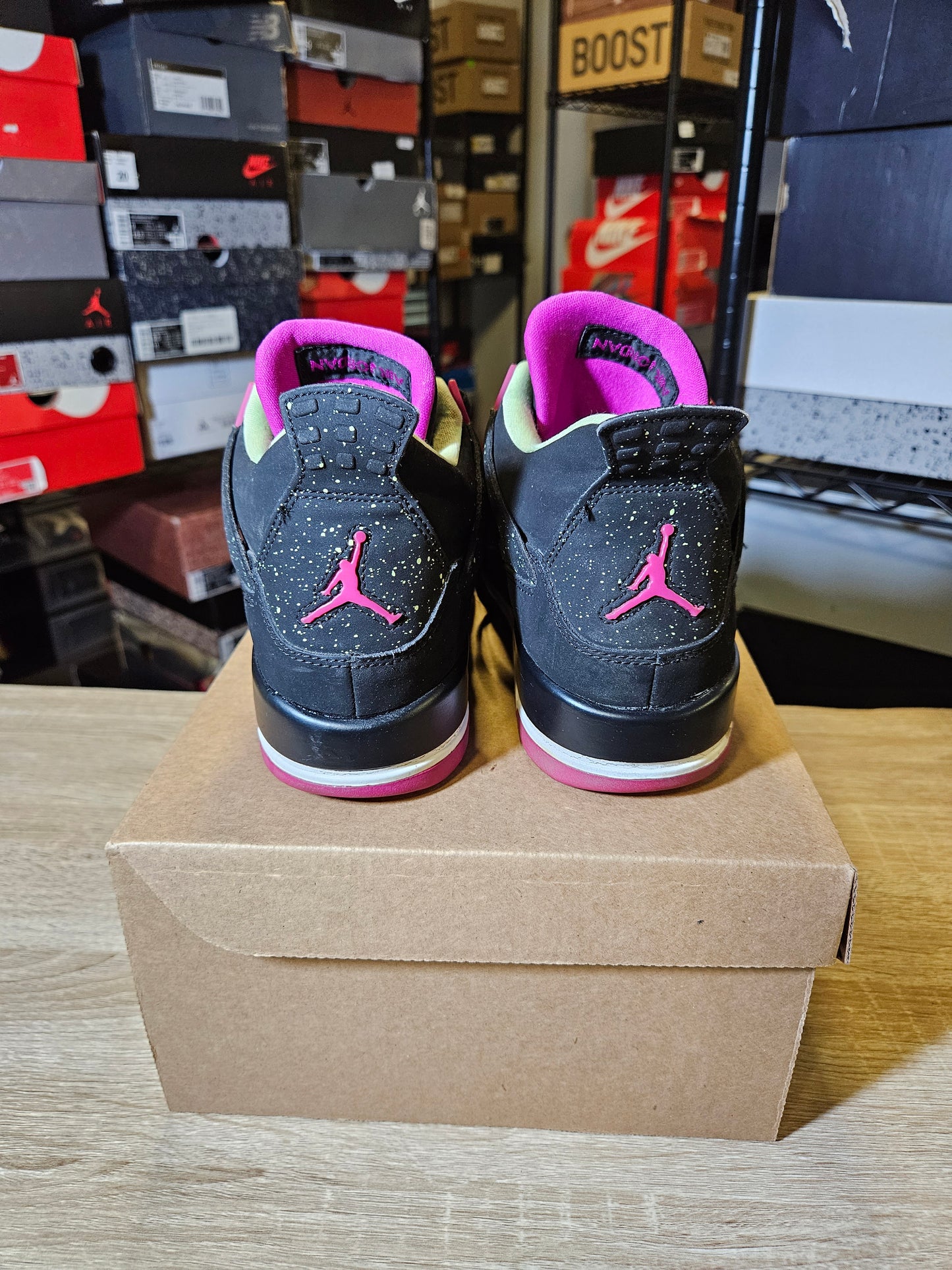 Size 6.5 - AJ 4 Retro Fuschia