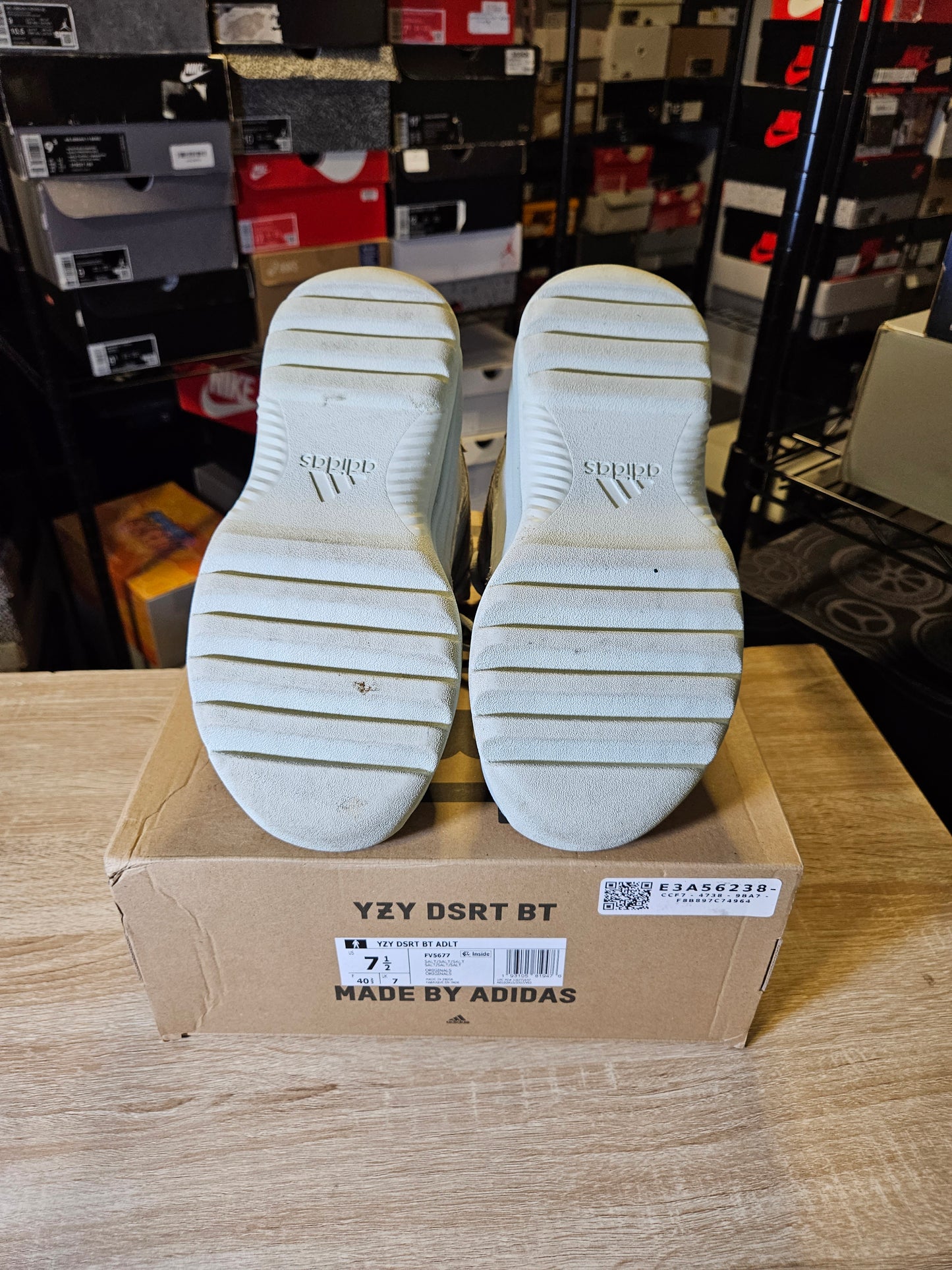 Size 7.5 - adidas Yeezy Desert Boot Salt - FV5677