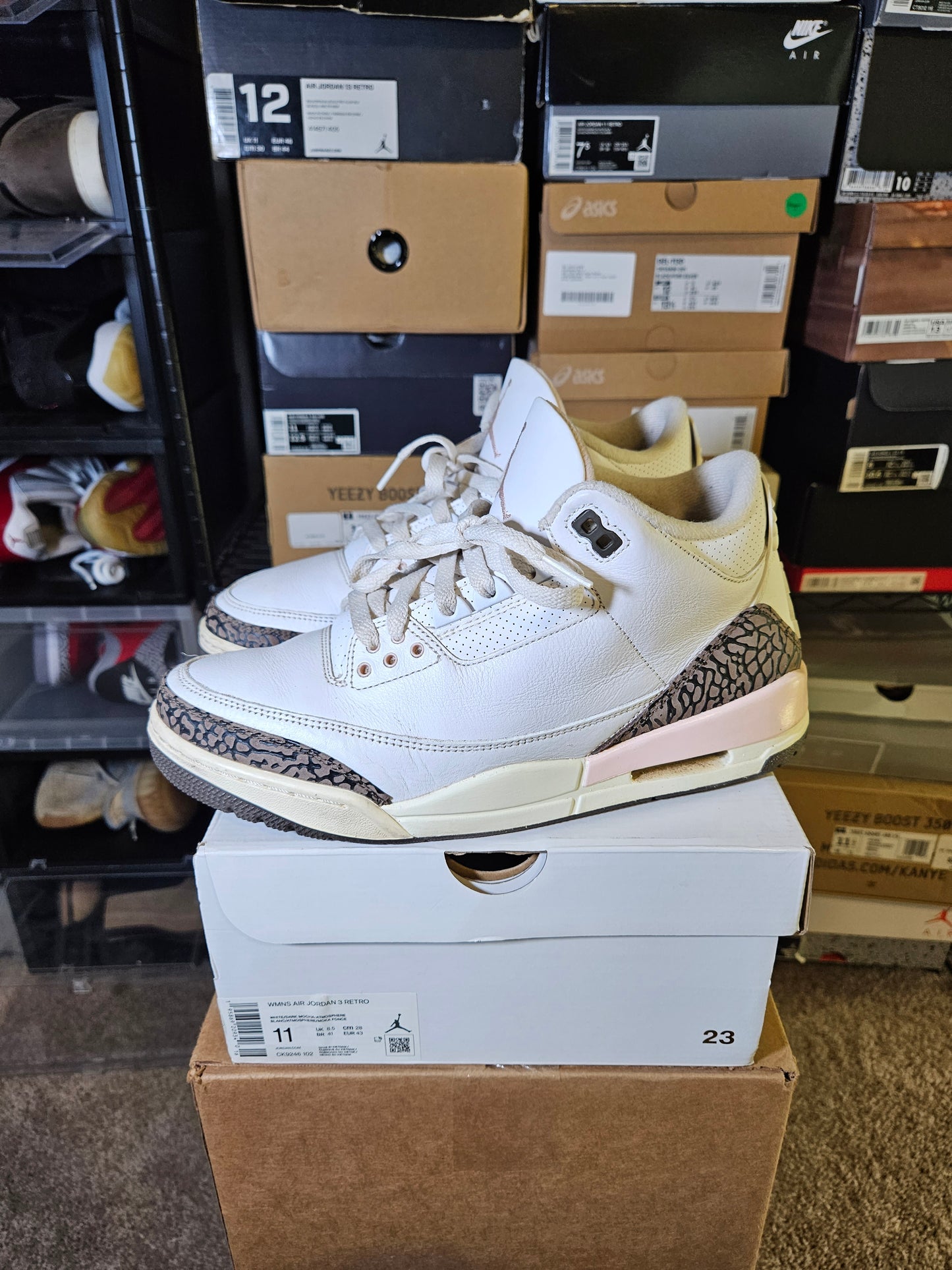 Size 11W/9.5M - AJ 3 Neopolitan