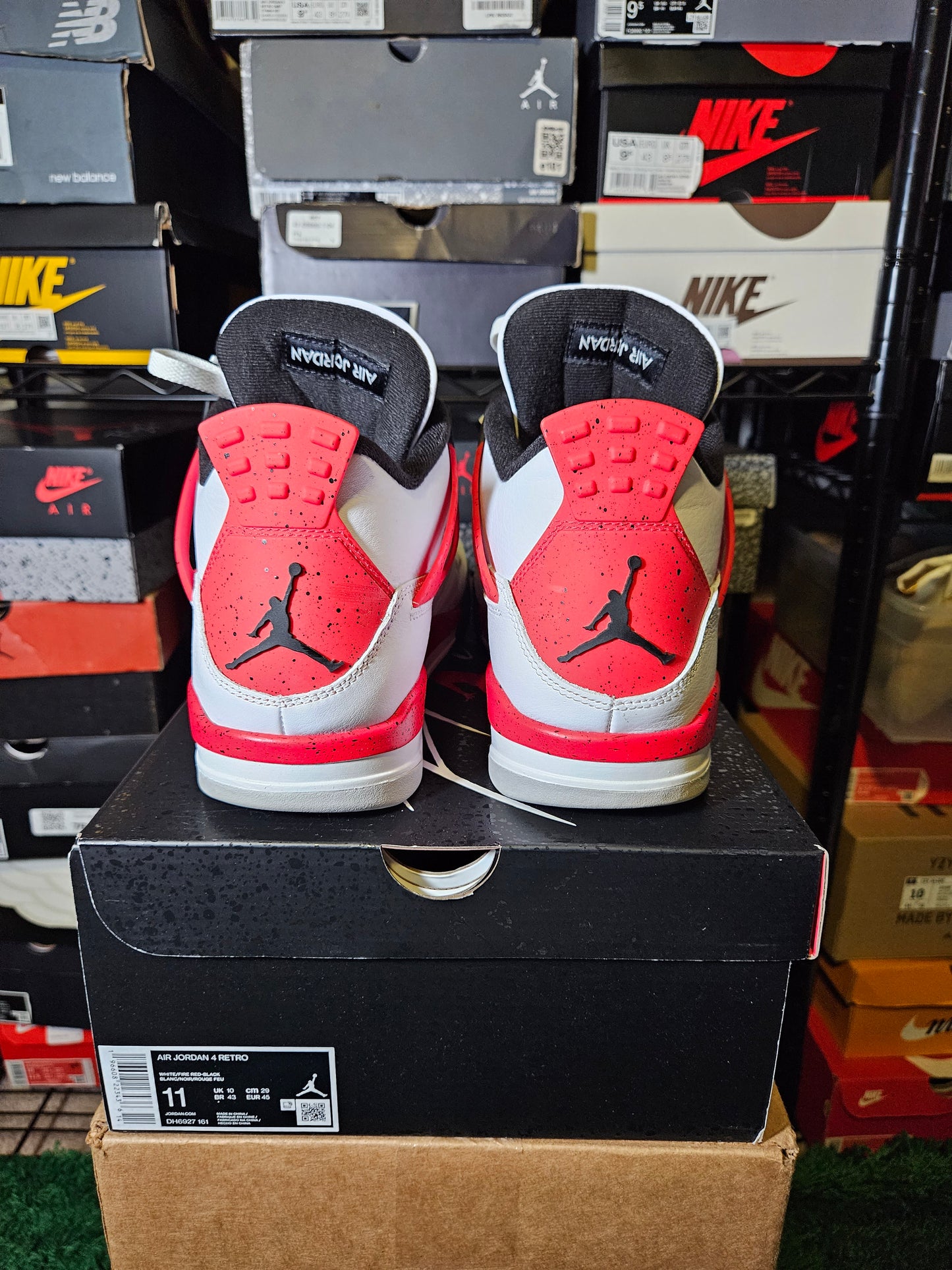 Size 11 - AJ 4 Retro Mid Red Cement