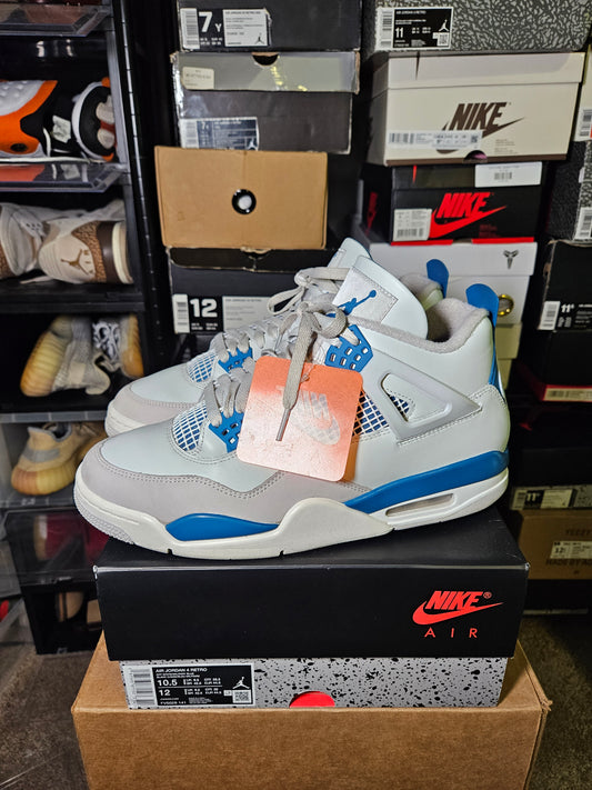Size 10.5 - AJ 4 Retro 2024 Military Blue