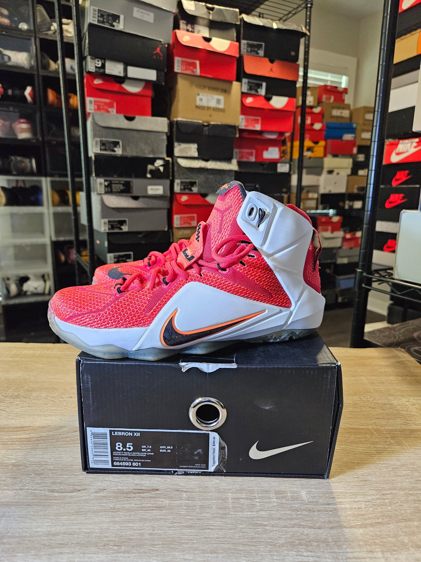 Size 8.5 - LeBron 12 Heart Of A Lion