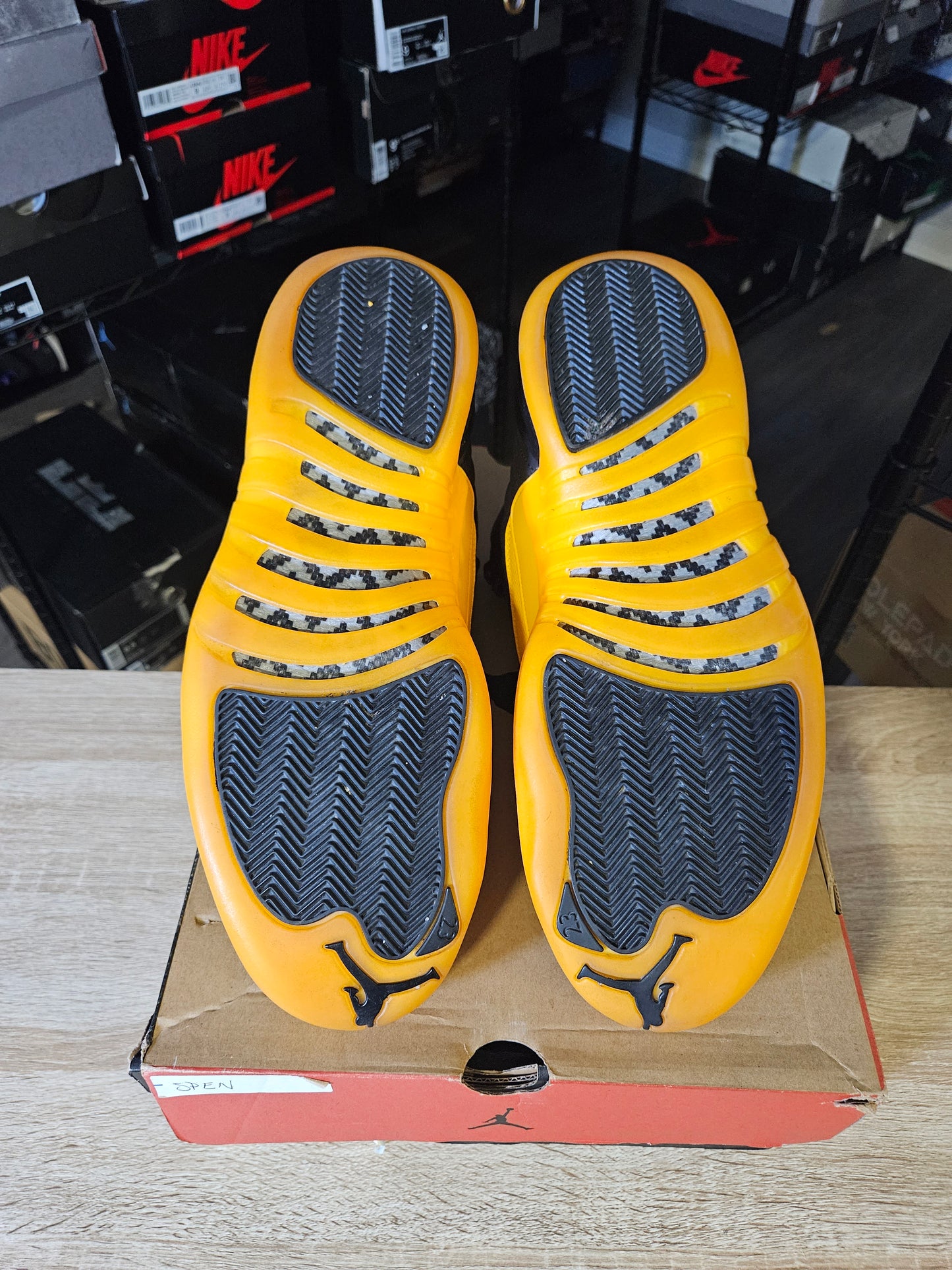 Size 13 - Jordan 12 Retro University Gold 2020