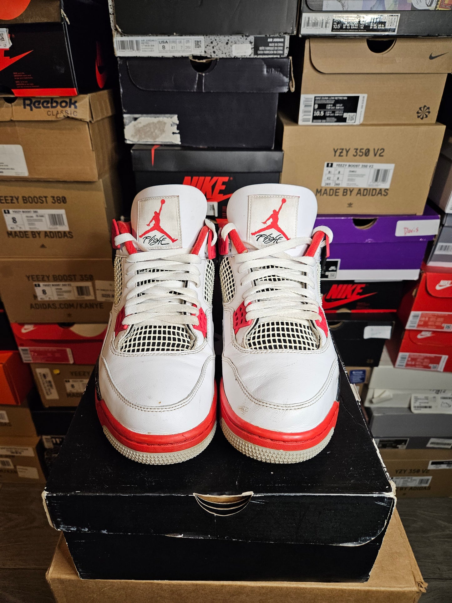 Size 11 - AJ 4 Retro Fire Red