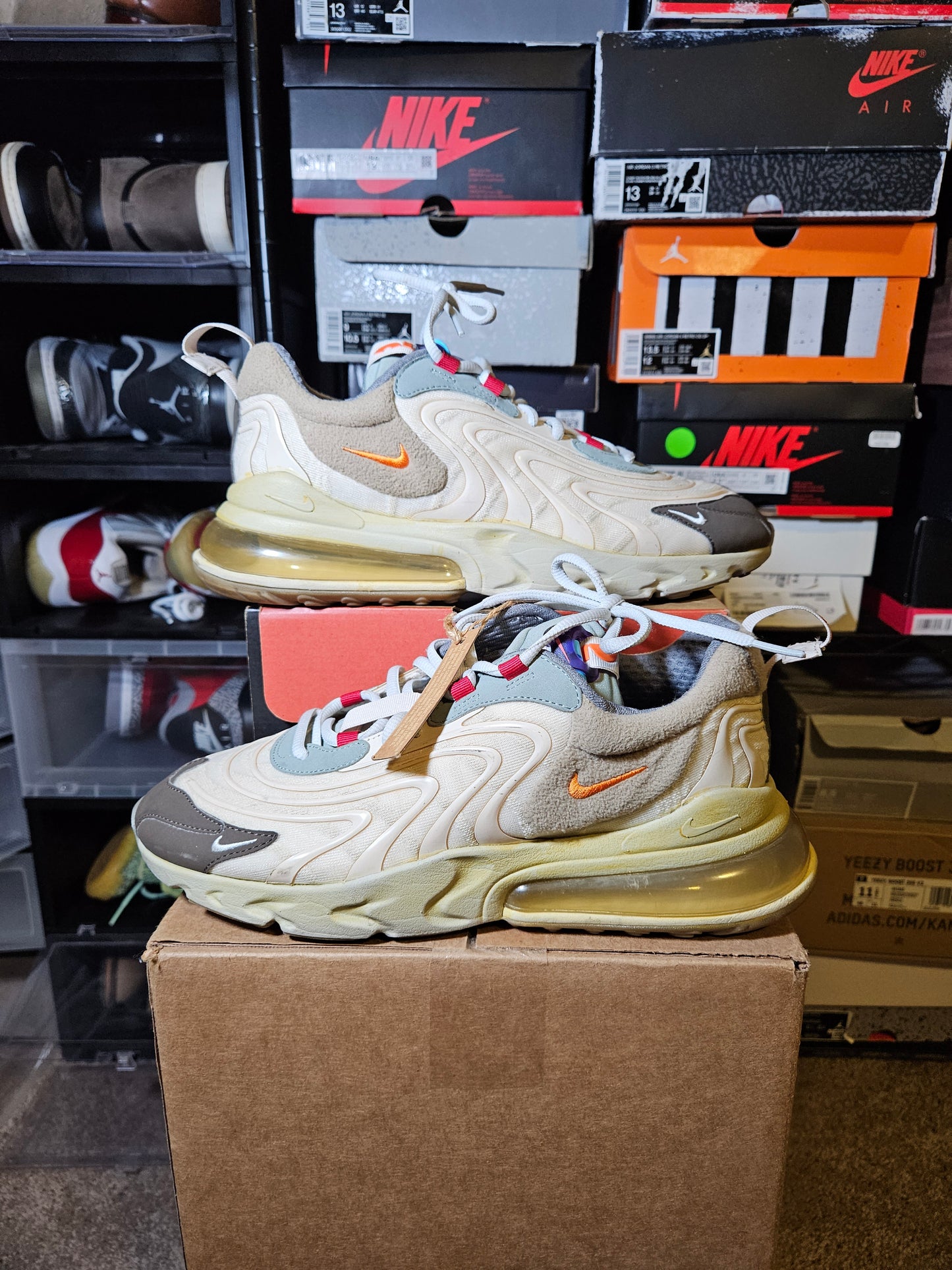 Size 10 - Travis Scott x Air Max 270 React ENG Cactus Trails