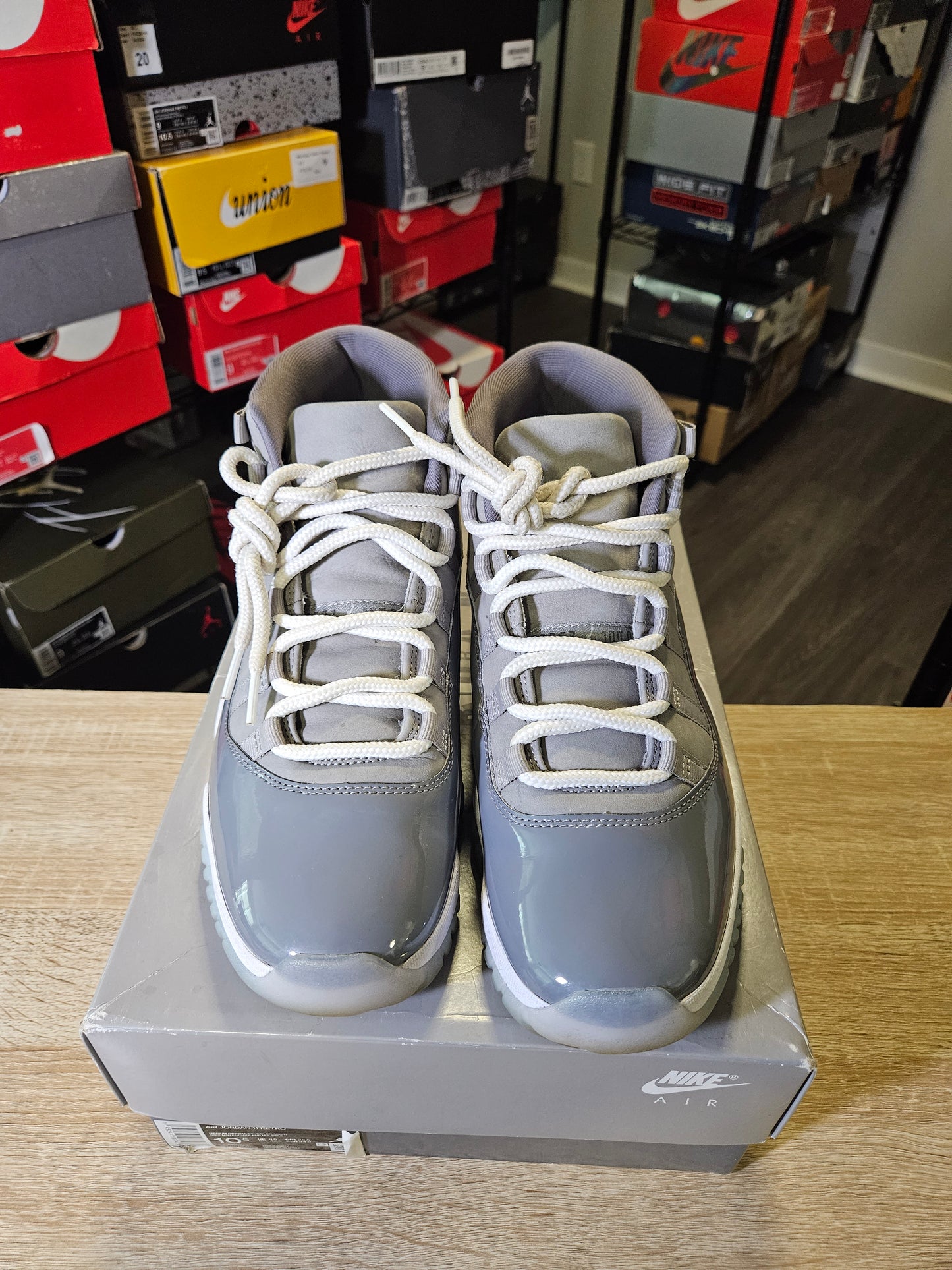 Size 10.5 - AJ 11 Retro High Cool Grey
