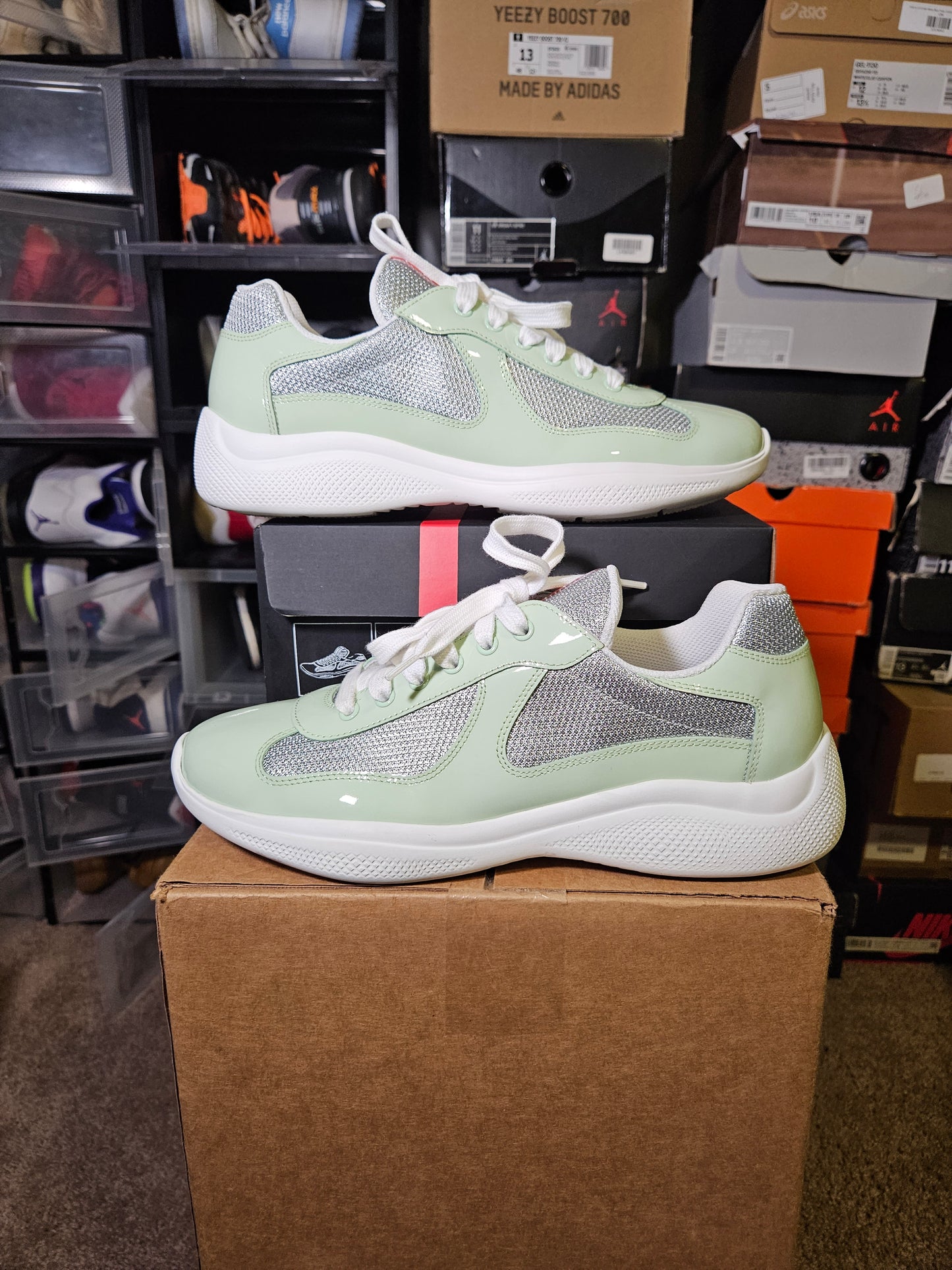 Size 8UK/9US - Prada America's Cup Green