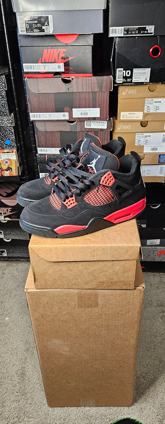 Size 10 - AJ 4 Retro Mid Red Thunder