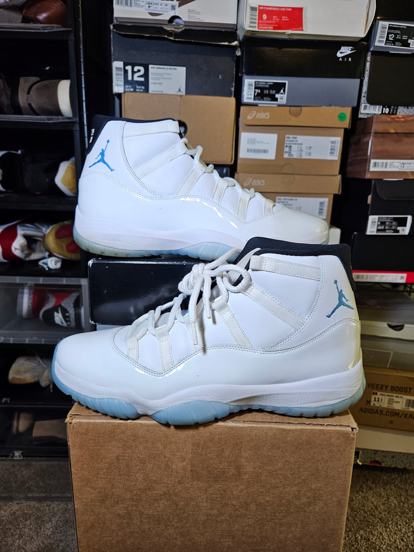 Size 13 - AJ 11 Retro 2024 Legend Blue / Columbia