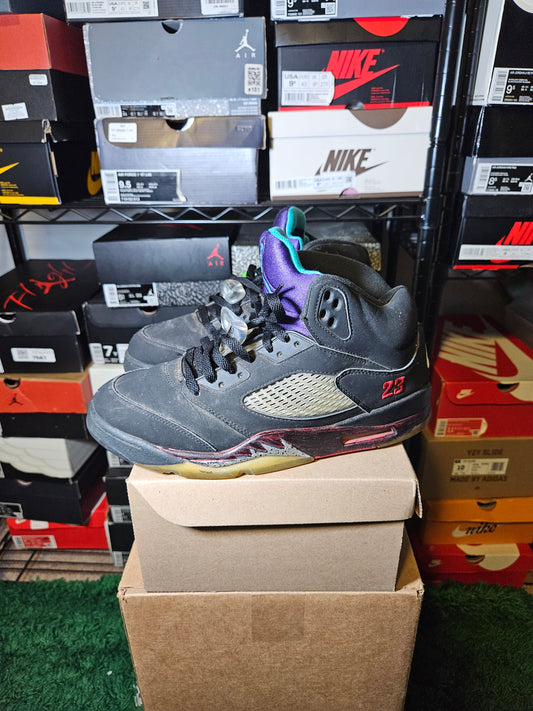 Size 10.5 - AJ 5 Retro Top 3 Black 2020