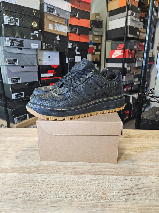 Size 10 - Air Force 1 Luxe Black Gum
