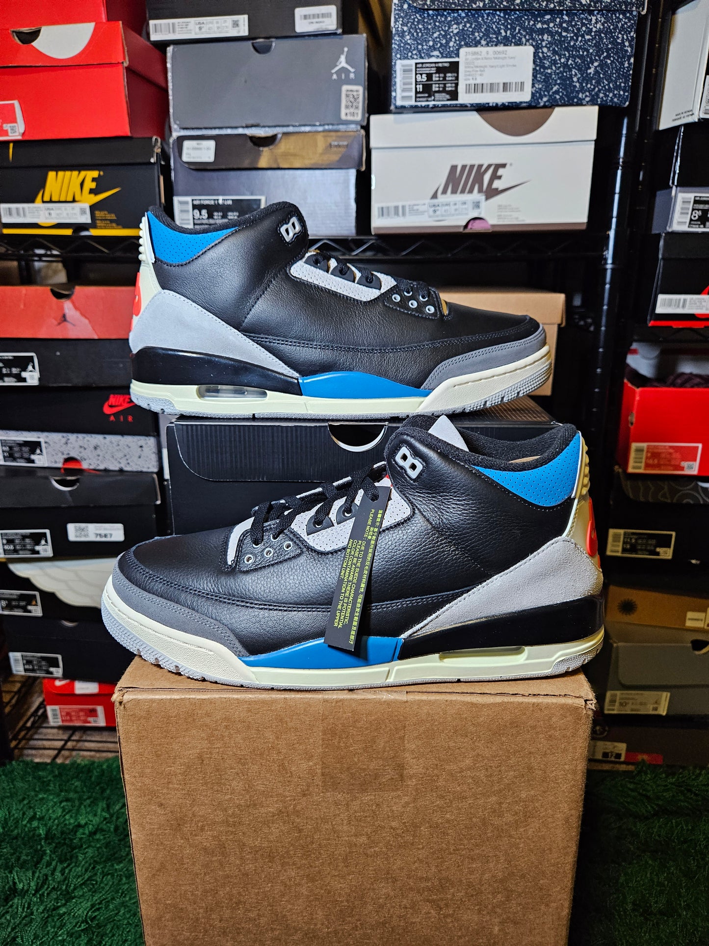 Size 13 - AJ 3 Retro OG Rare Air