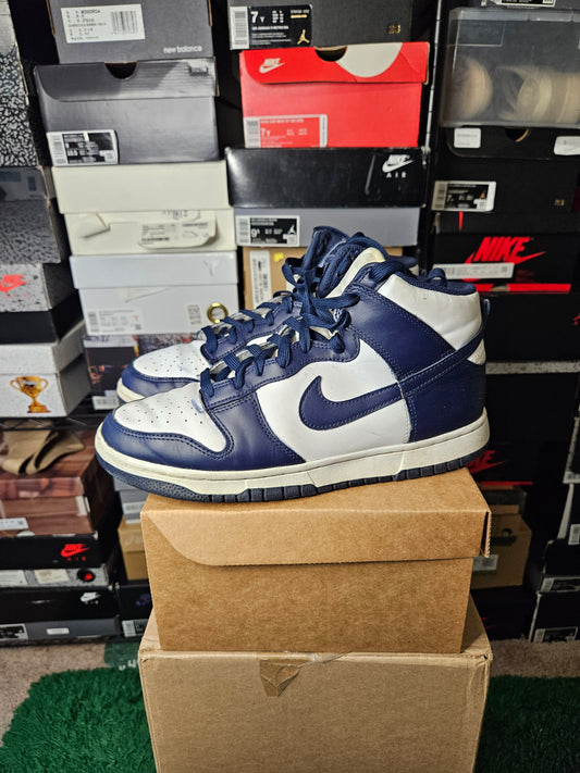 Size 9 - Dunk High Midnight Navy