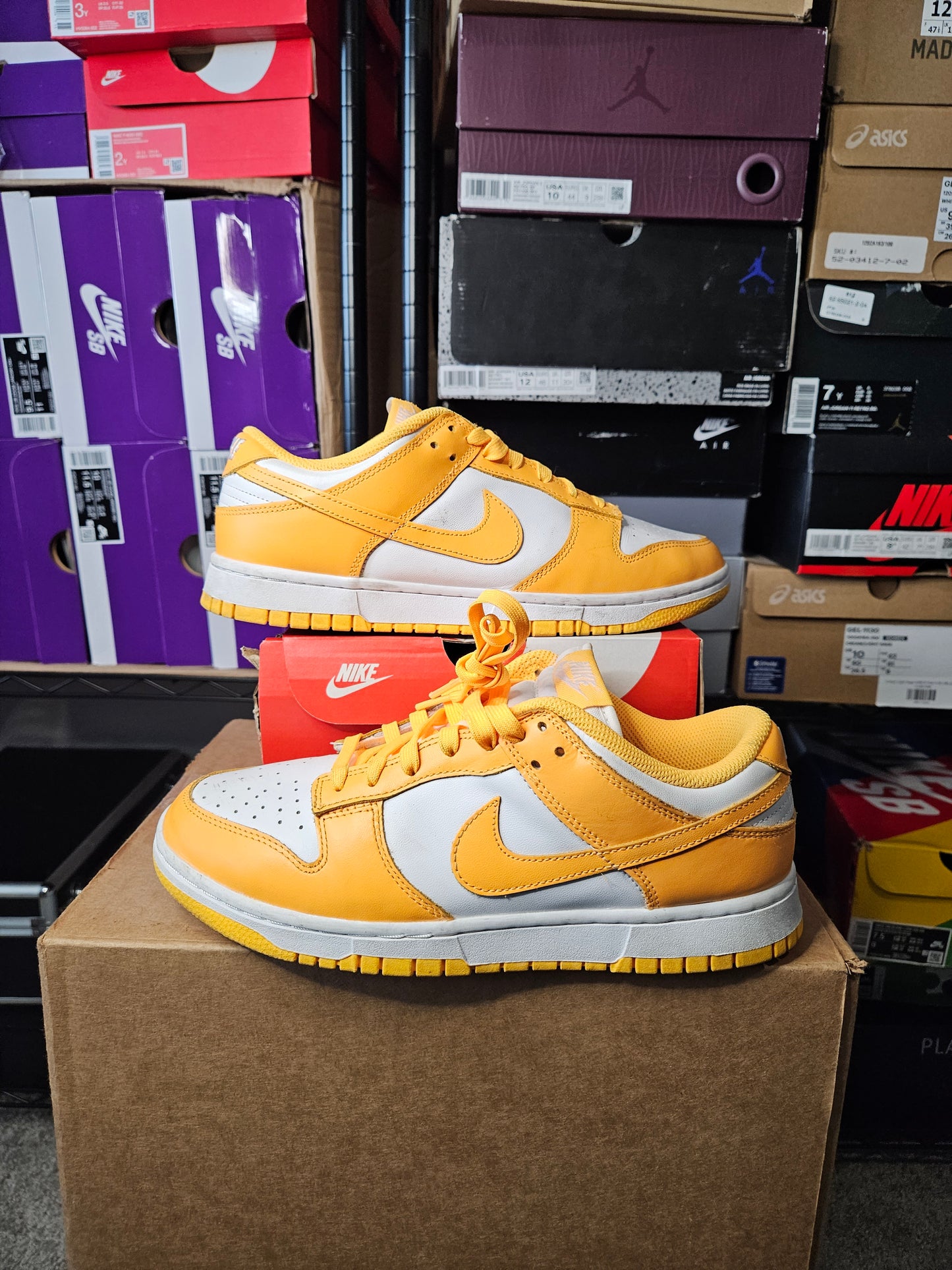 Size 9.5W/8M - Dunk Low Laser Orange