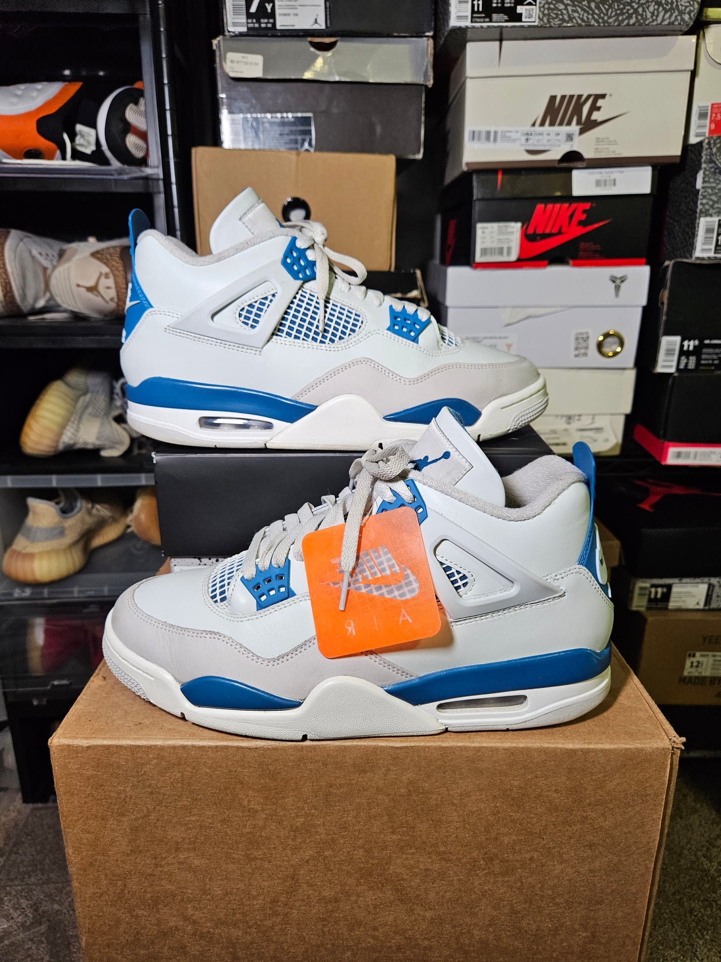 Size 10.5 - AJ 4 Retro 2024 Military Blue
