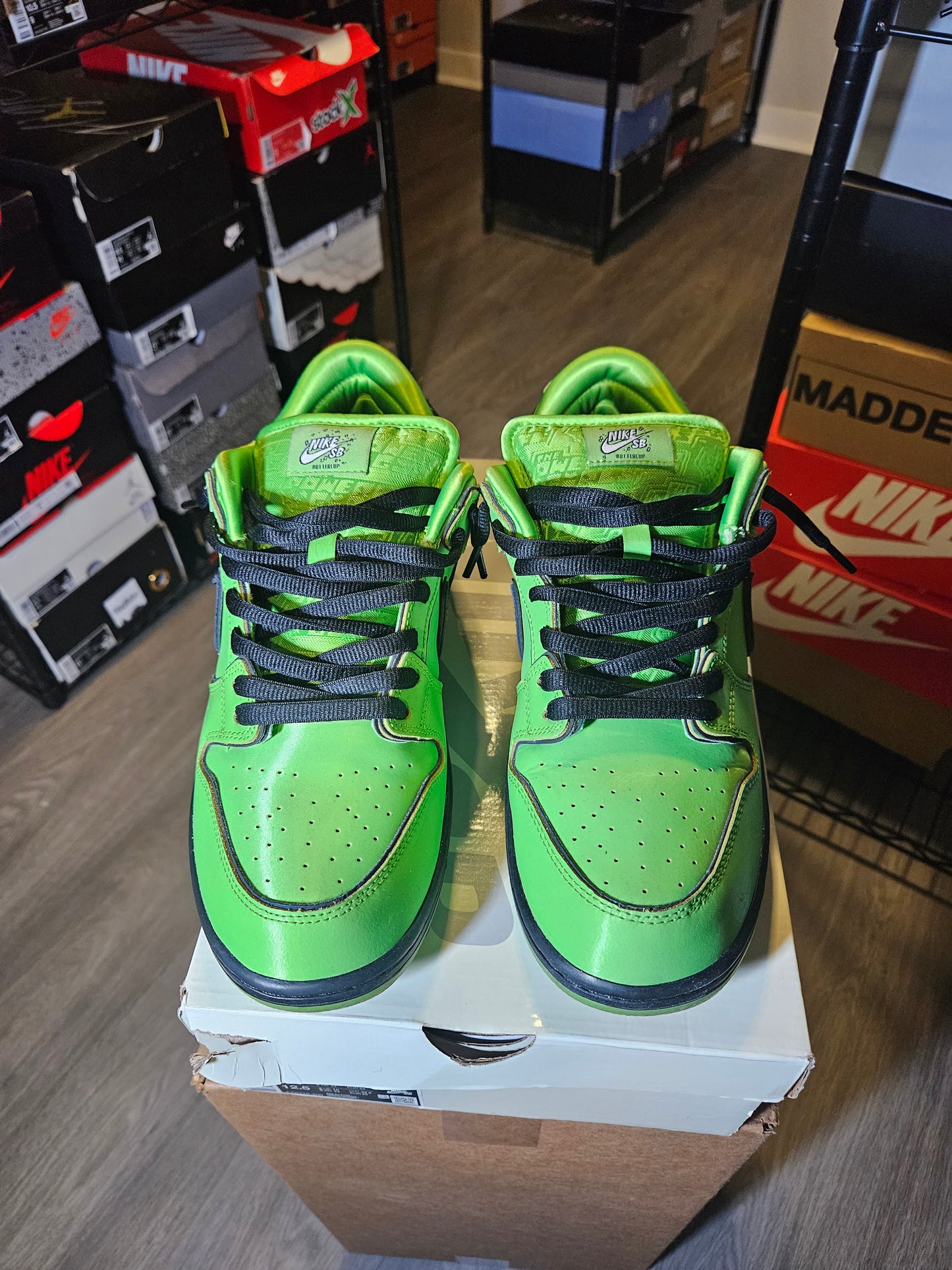 Size 11 - SB Dunk Low x Powerpuff Girls Buttercup