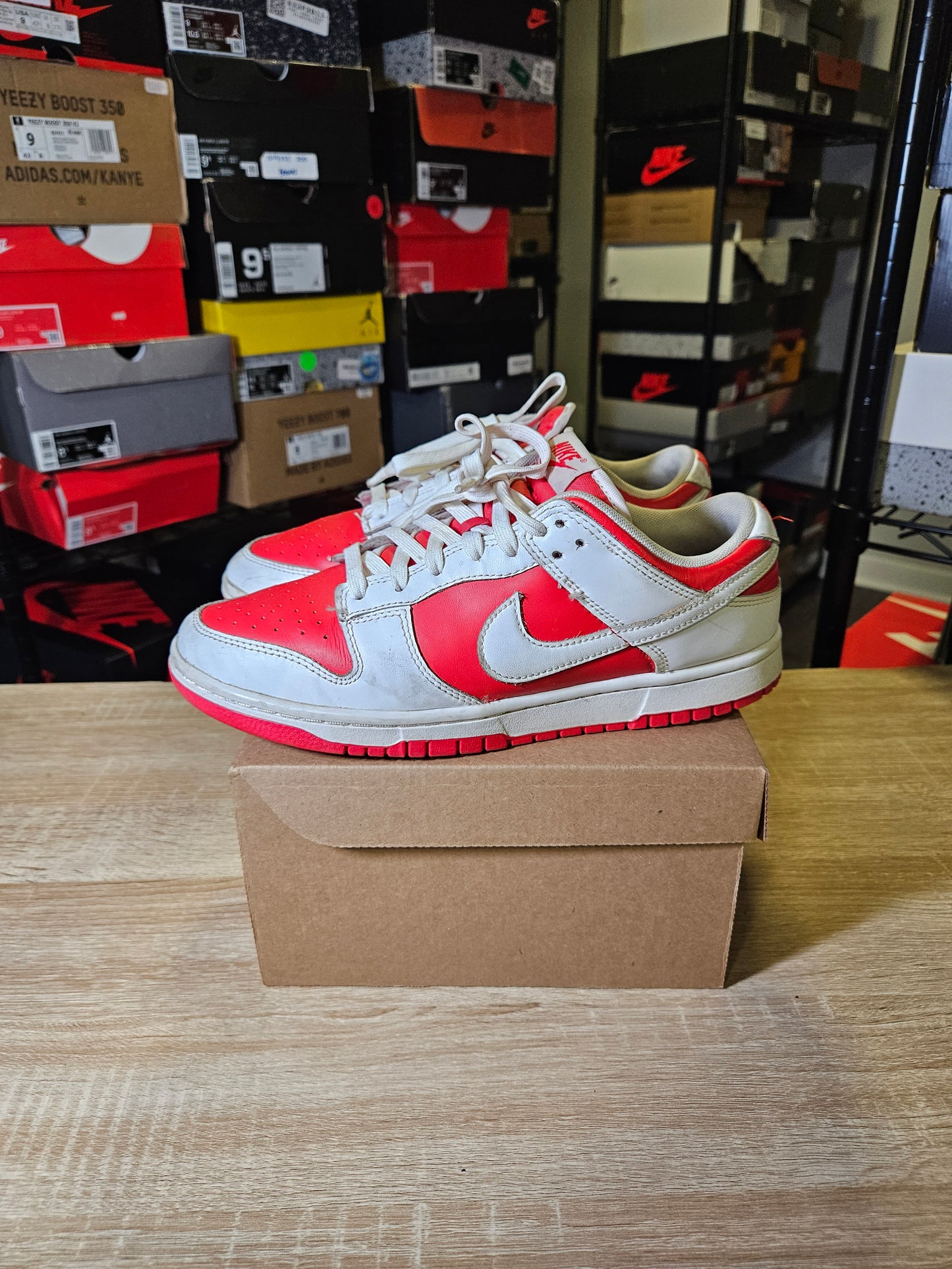 Size 8.5 - Dunk Low Championship Red