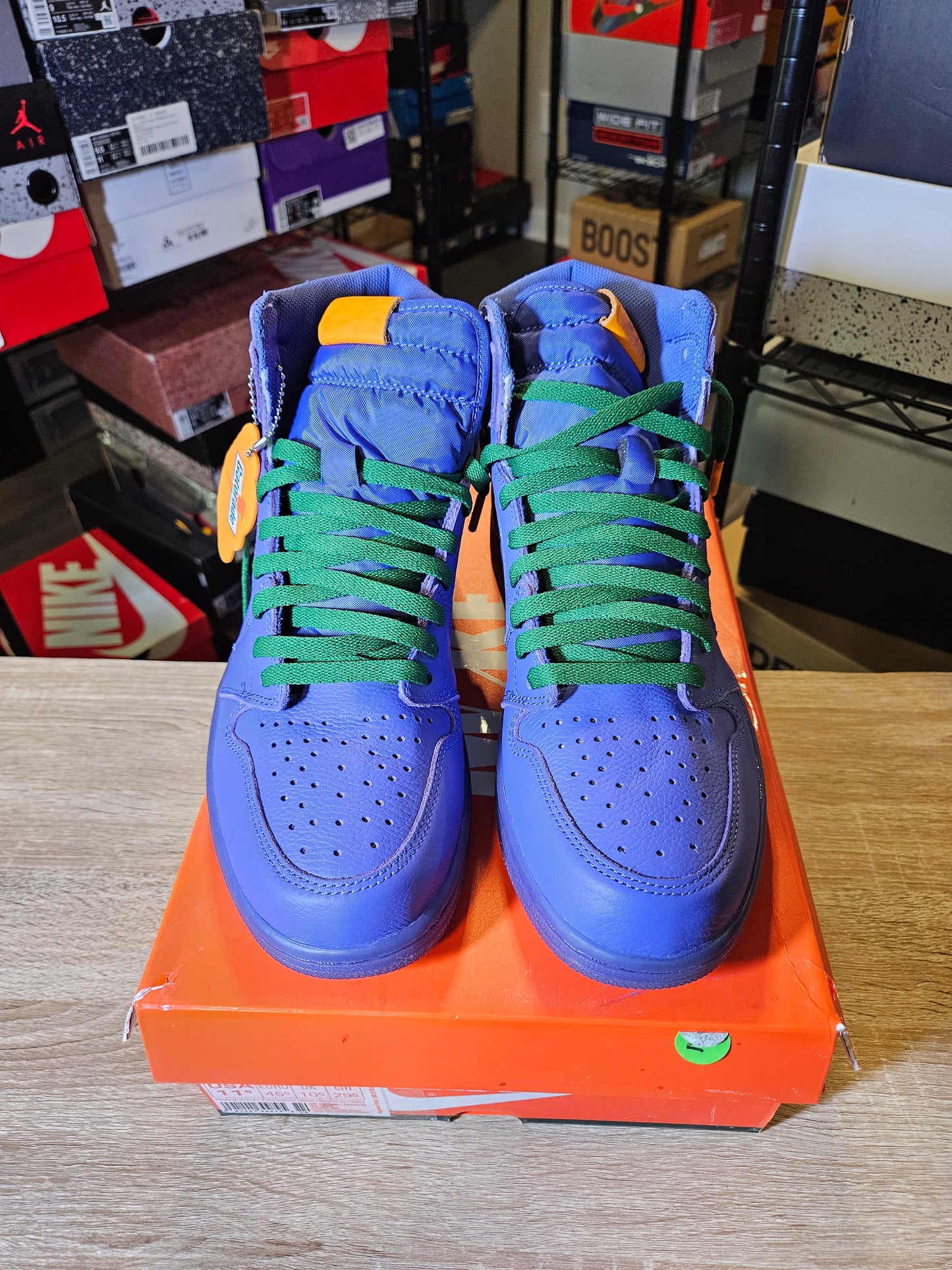 Size 11.5 - AJ 1 Retro OG G8RD High Rush Violet