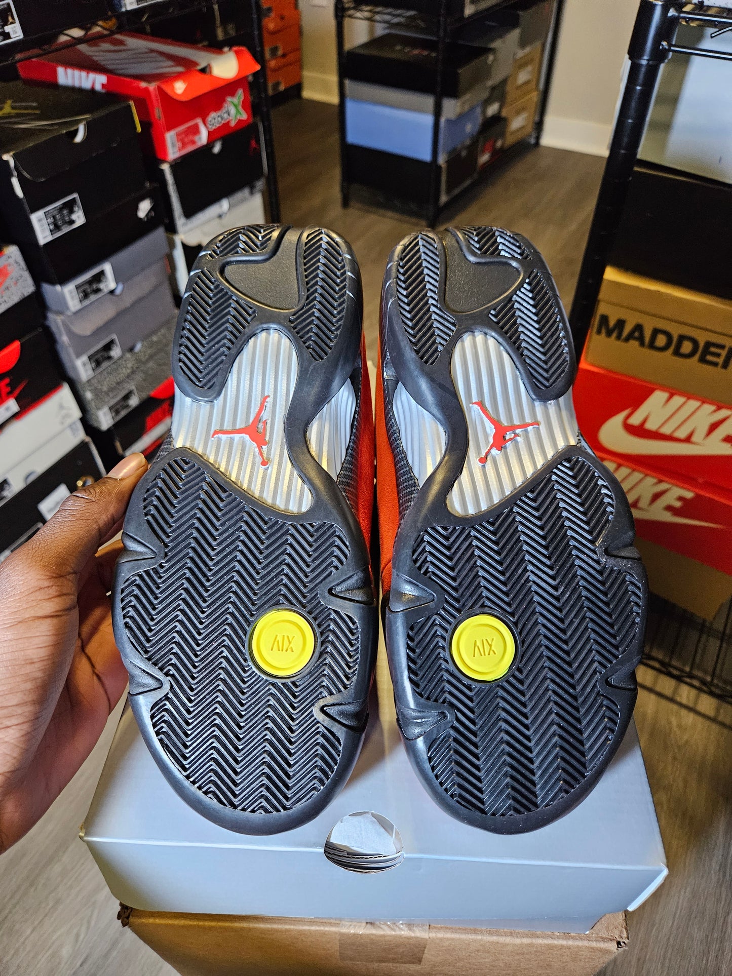 Size 8 - Air Jordan 14 Retro 2025 Ferrari