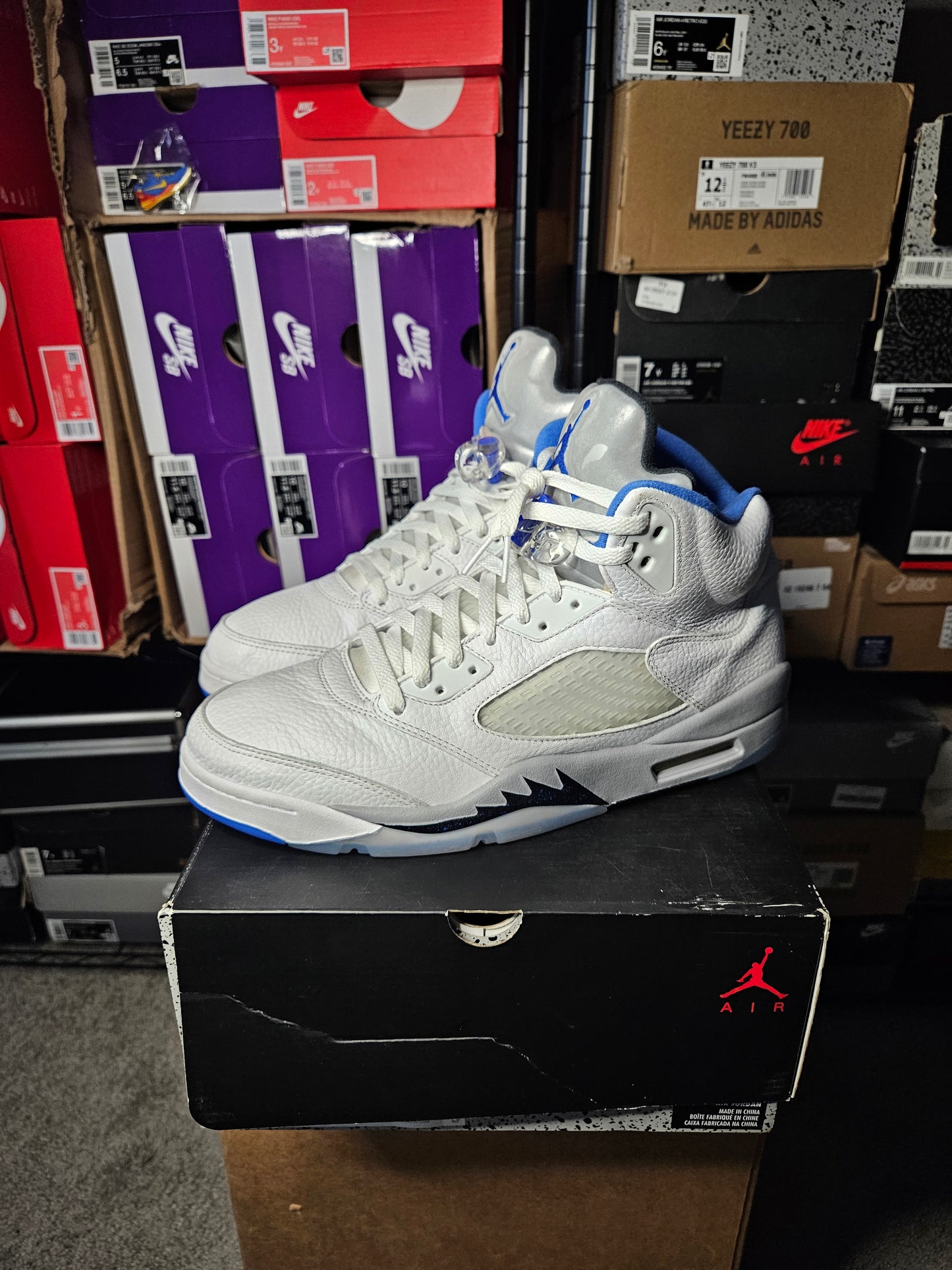 Size 12 - AJ 5 Retro Stealth 2.0