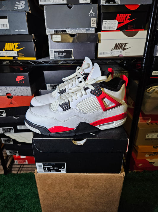 Size 11 - AJ 4 Retro Mid Red Cement