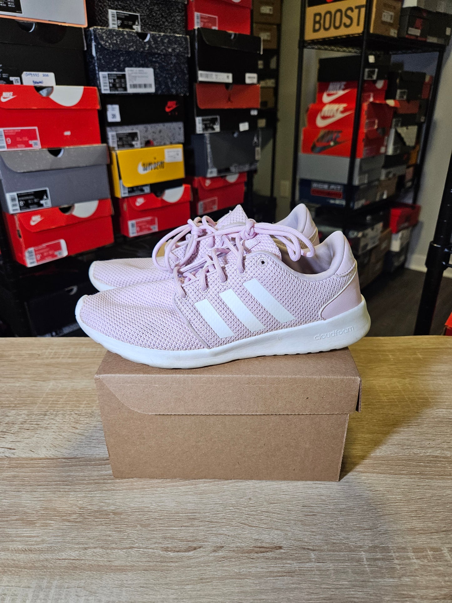 Size 8.5W - adidas Pink