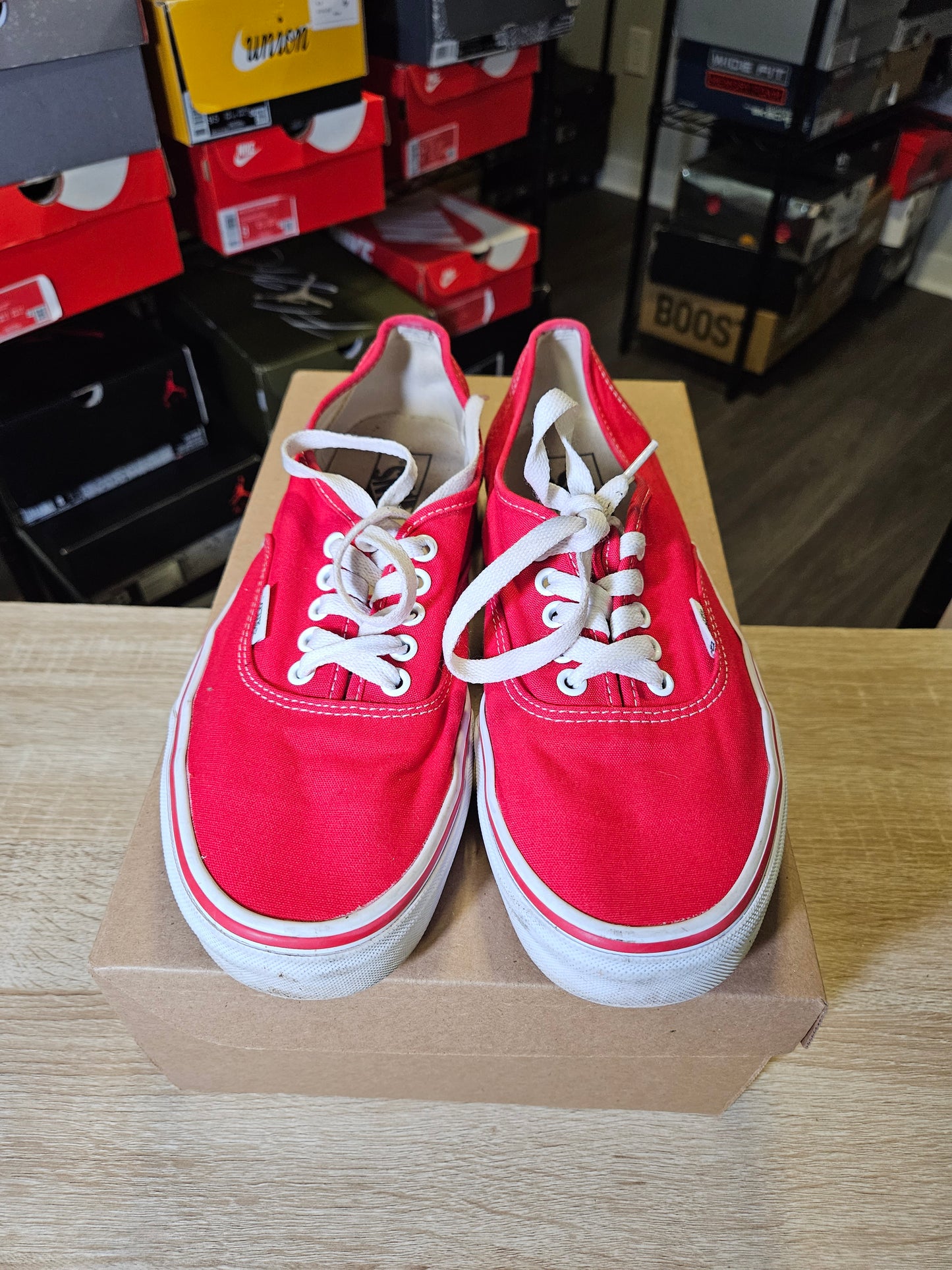 Size 10 - VANS Red