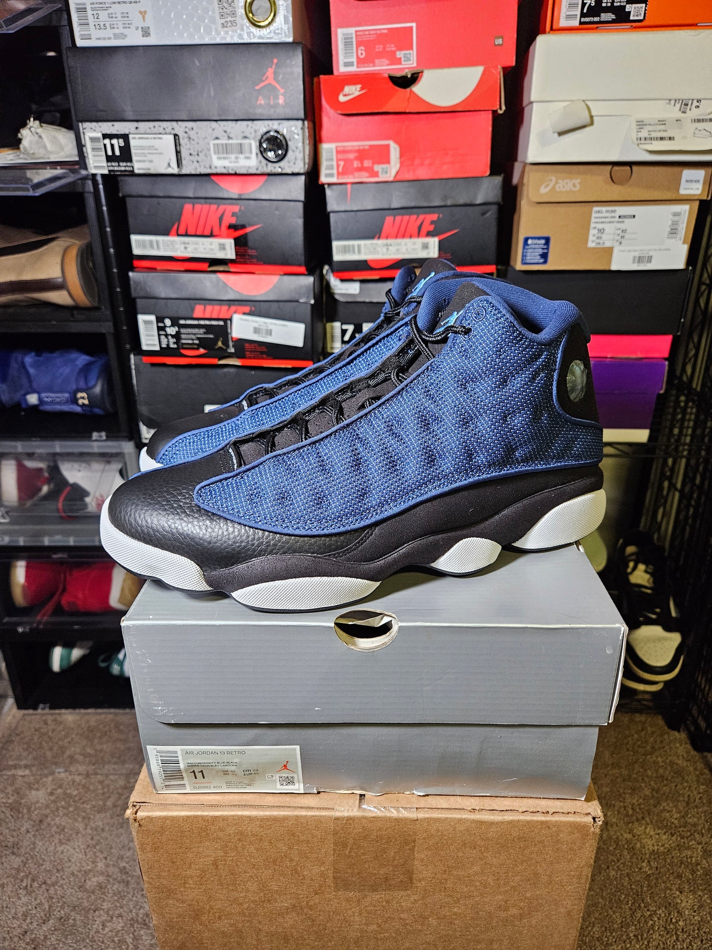 Size 11 - AJ 13 Navy 2022