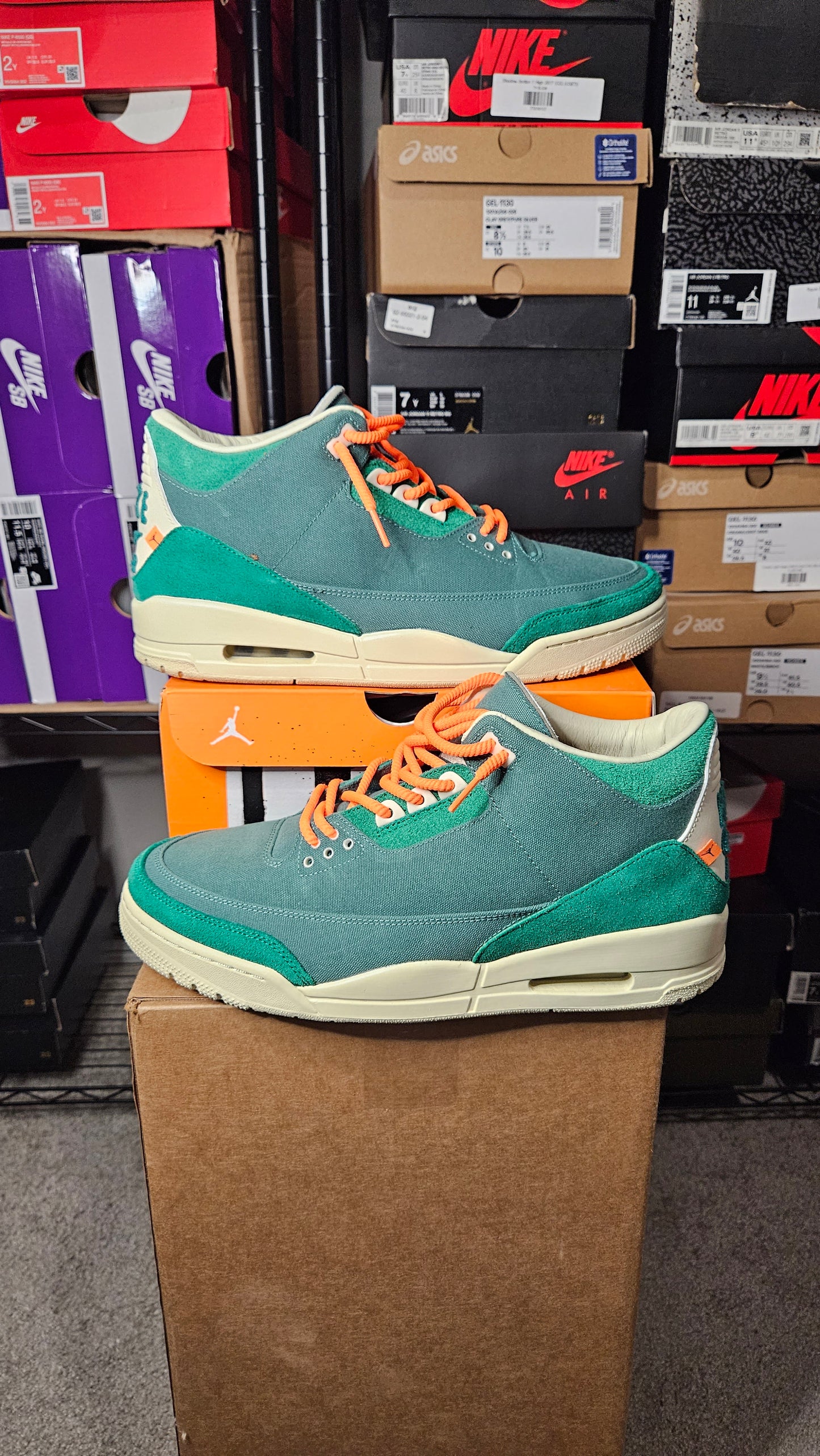 Size 14W/12.5M - Nina Chanel Abney x AJ 3 Retro SP Bicoastal