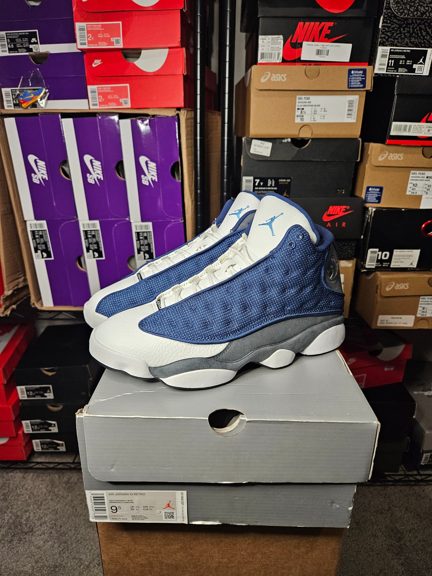 Size 9.5 - AJ 13 Retro Mid Flint