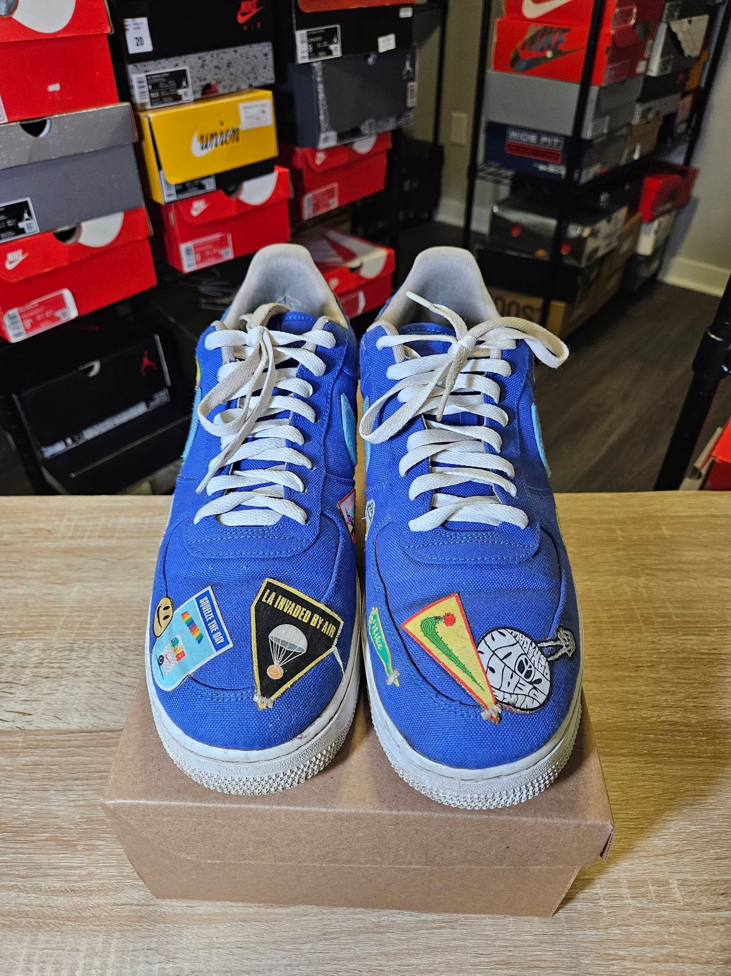 Size 13 - AF1 '07 Patched Up - Los Angeles