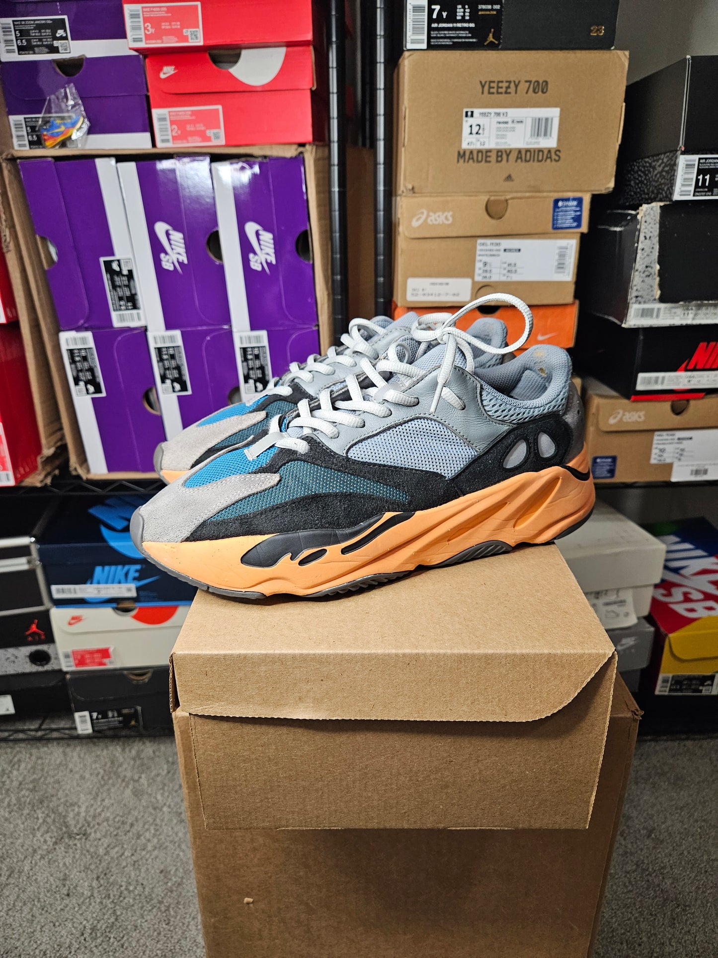 Size 11 - YZY Boost 700 Wash Orange