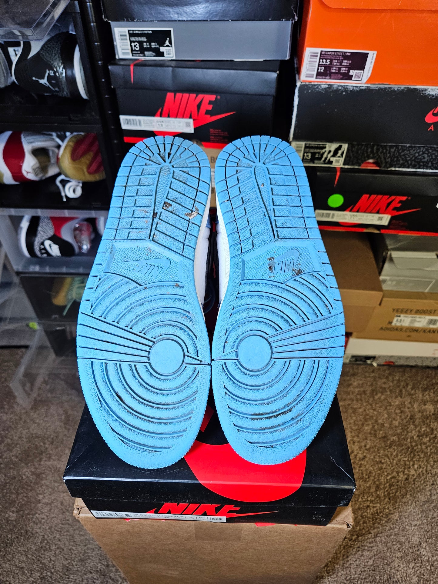 Size 8 - AJ 1 Retro OG High University Blue