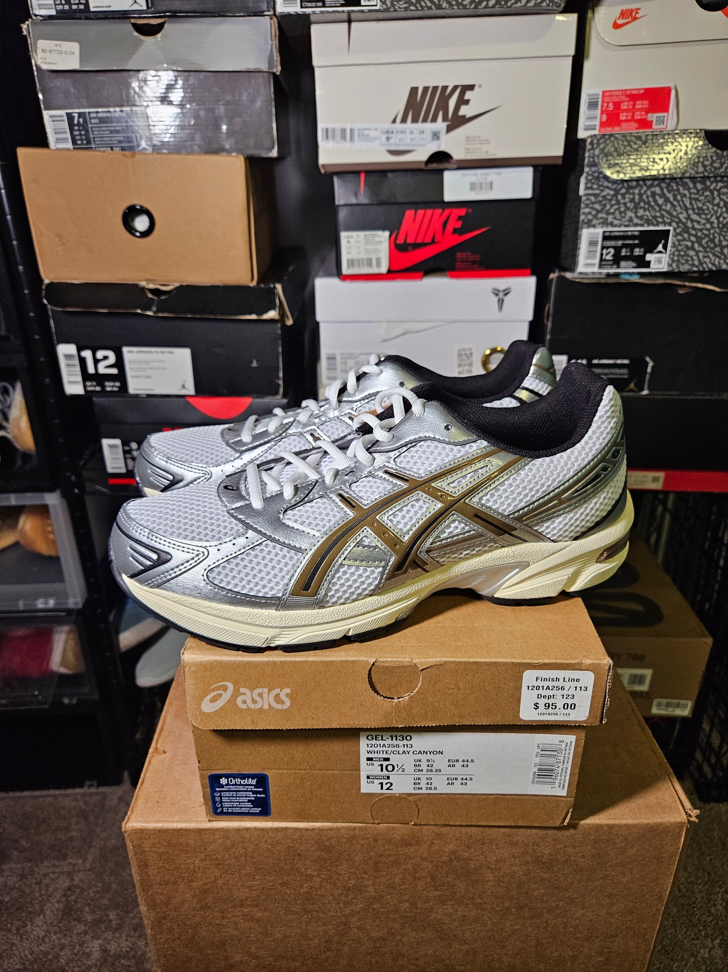 Size 10.5 - ASICS 1130 Clay Canyon