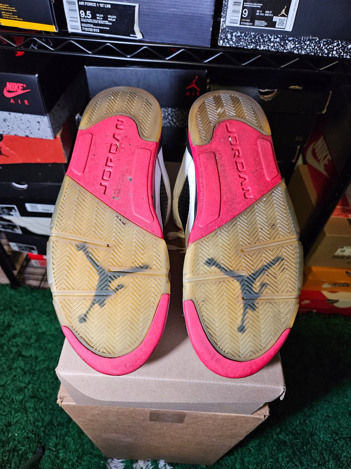 Size 11.5 - AJ 5 Retro 2016 Low Fire Red