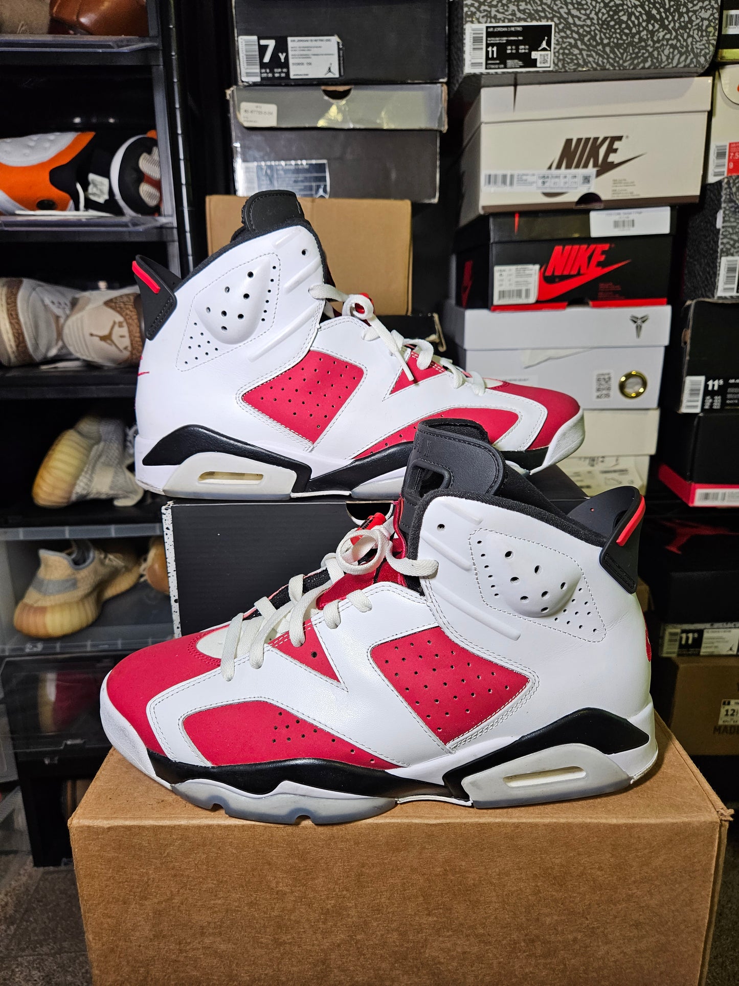 Size 12 - AJ 6 Retro OG Mid Carmine