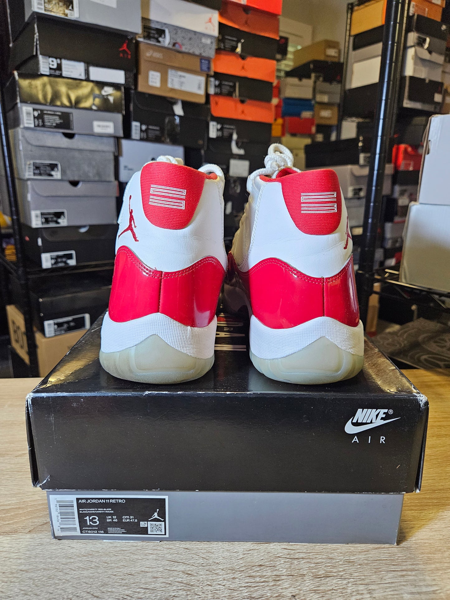 Size 13 - AJ 11 Retro High Cherry
