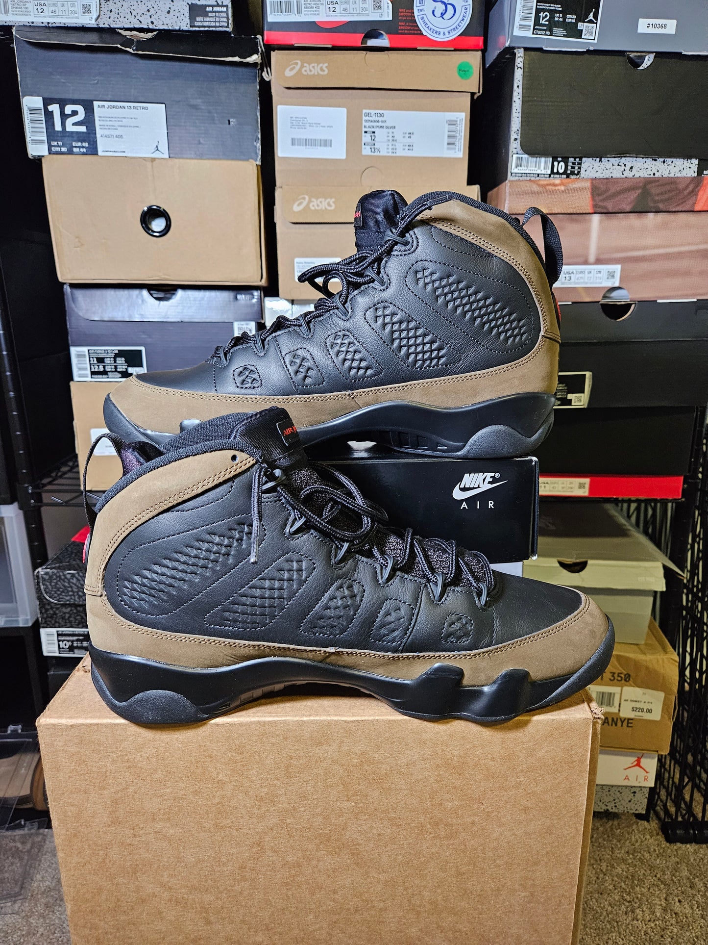 Size 13 - AJ 9 olive