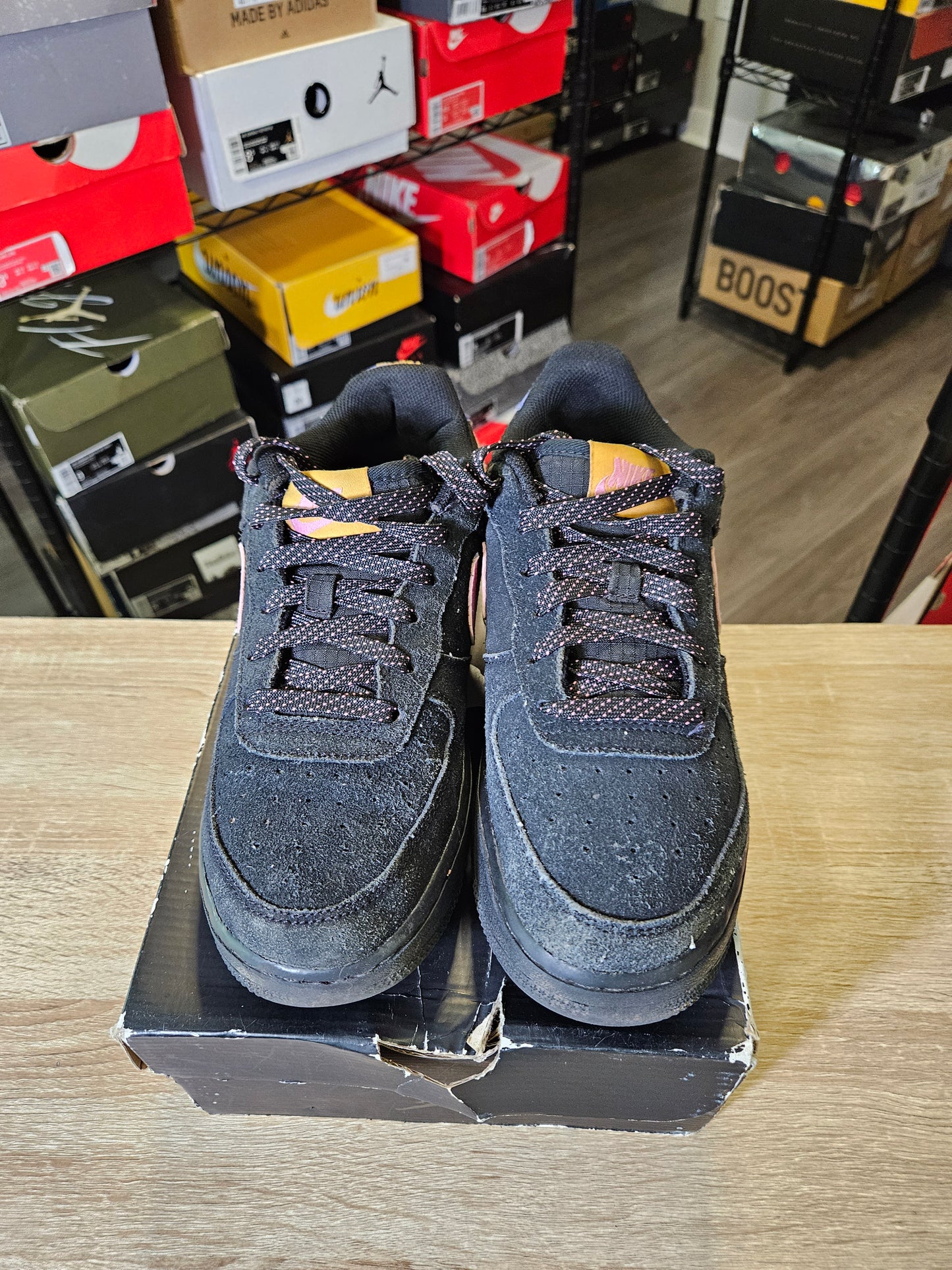 Size 6.5 -  Air Force 1 Low Black ACG