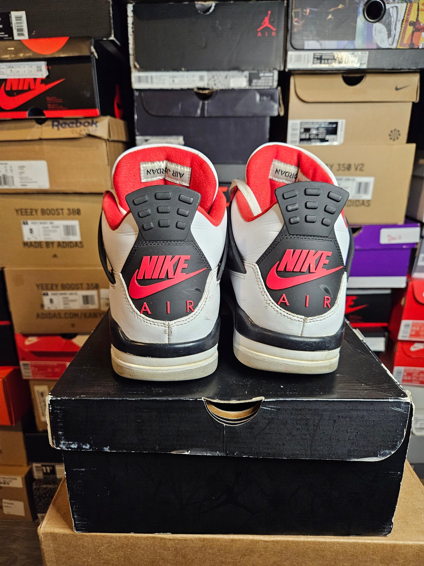 Size 11 - AJ 4 Retro Fire Red