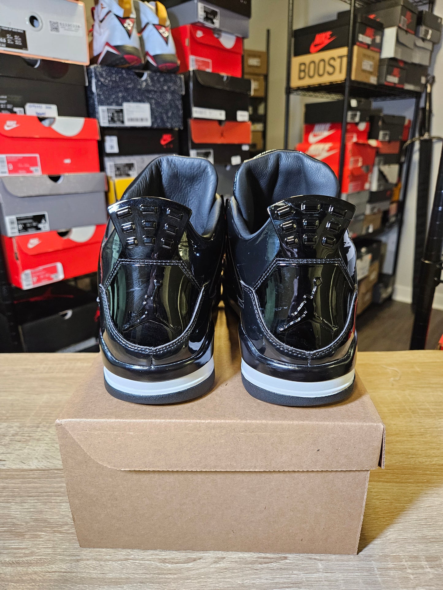 Size 13 - AJ 4 Retro 11Lab4 - Black
